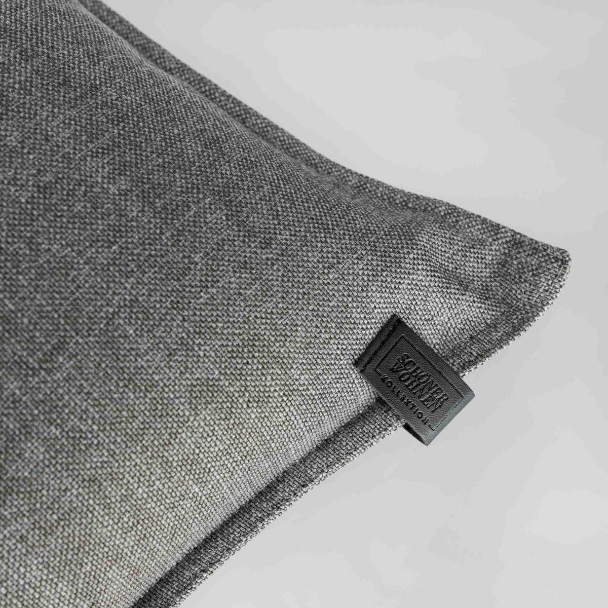 KISSENHÜLLE COST - Grau, Textil (60/40cm) - Schöner Wohnen