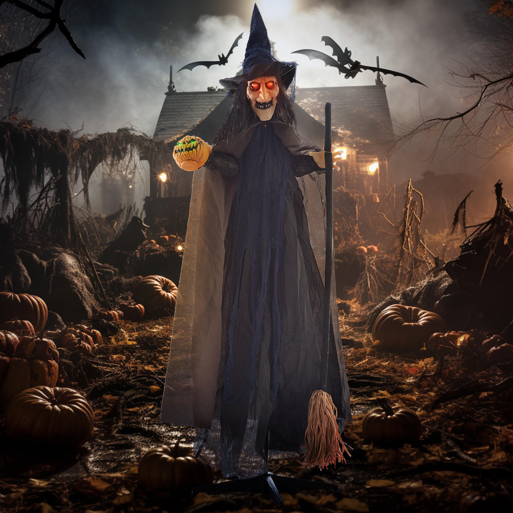 HALLOWEEN  Decorations - Multicolor, Kunststoff (65/190/107cm) - HOMCOM