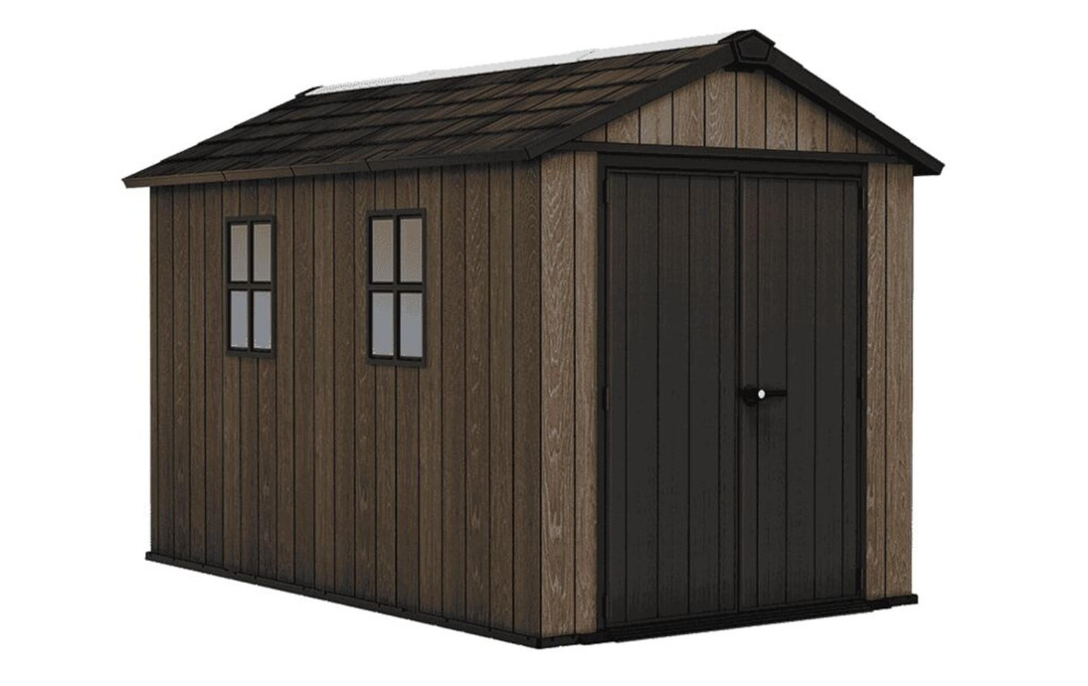 GERÄTEHAUS Apex - Walnussfarben, Kunststoff (350/246/230cm) - Keter