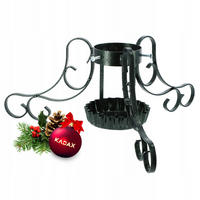 CHRISTBAUMSTÄNDER Stahl 60cm grün - Grün, Metall (26.3cm) - KADAX