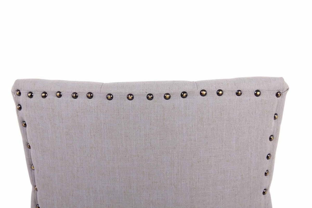 WOHNZIMMERSTUHL Stoff grau - Grau, Holz/Textil (55/92/58cm) - CLP