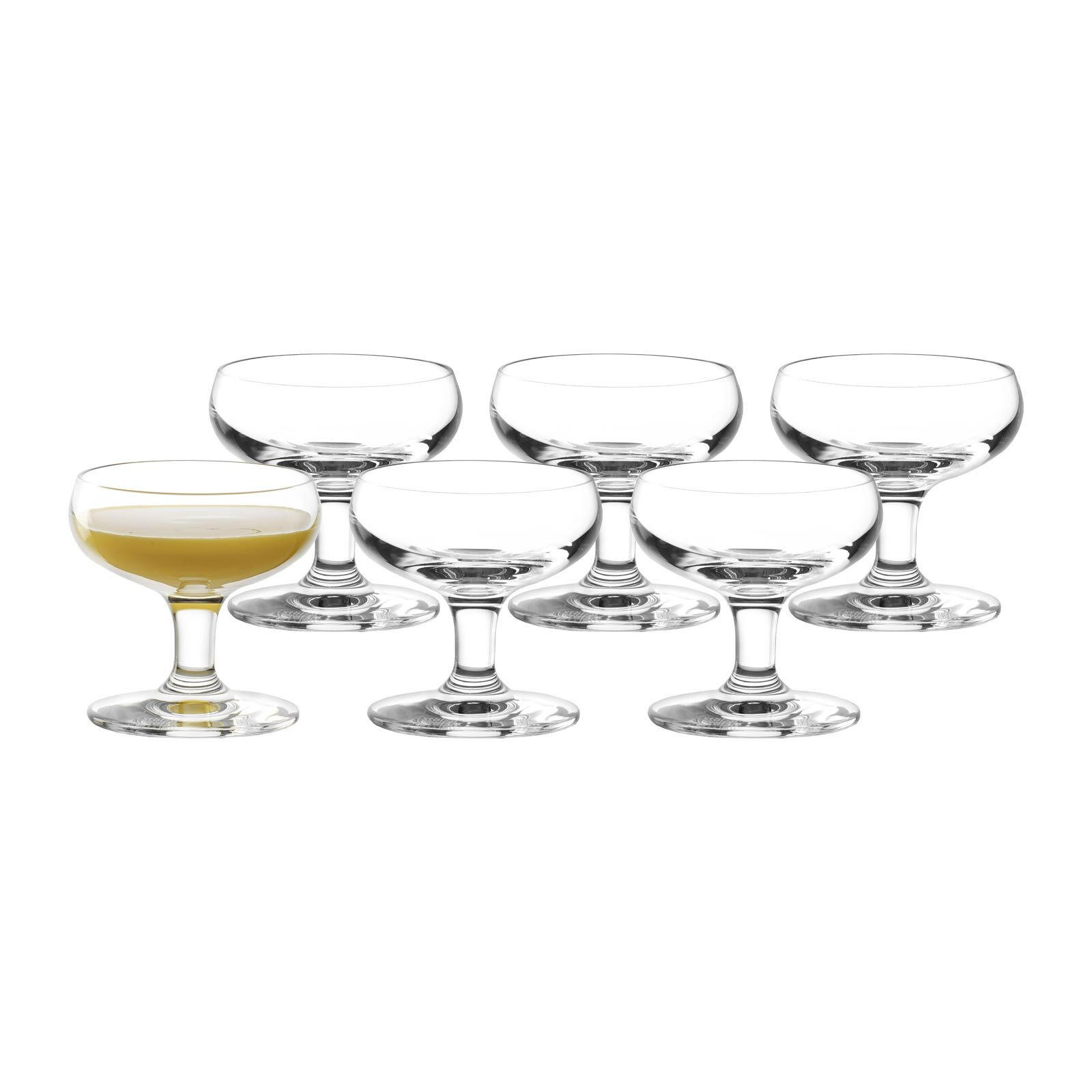 LIKÖRSCHALEN transparent 85 ml 6er Set - Transparent, Glas (0.085L) - Stölzle Lausitz