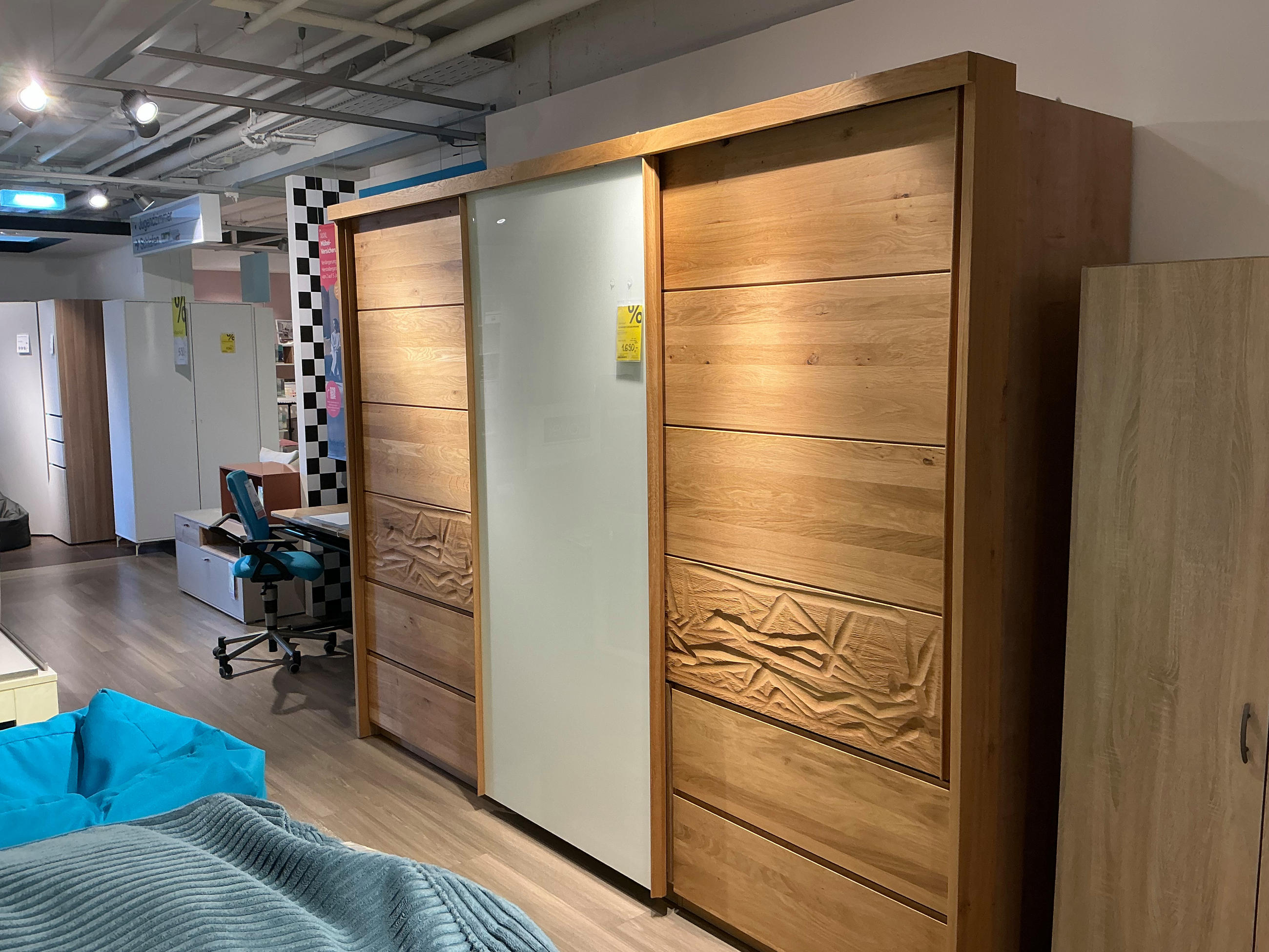 Schwebetürschrank Vitus - Linea Natura