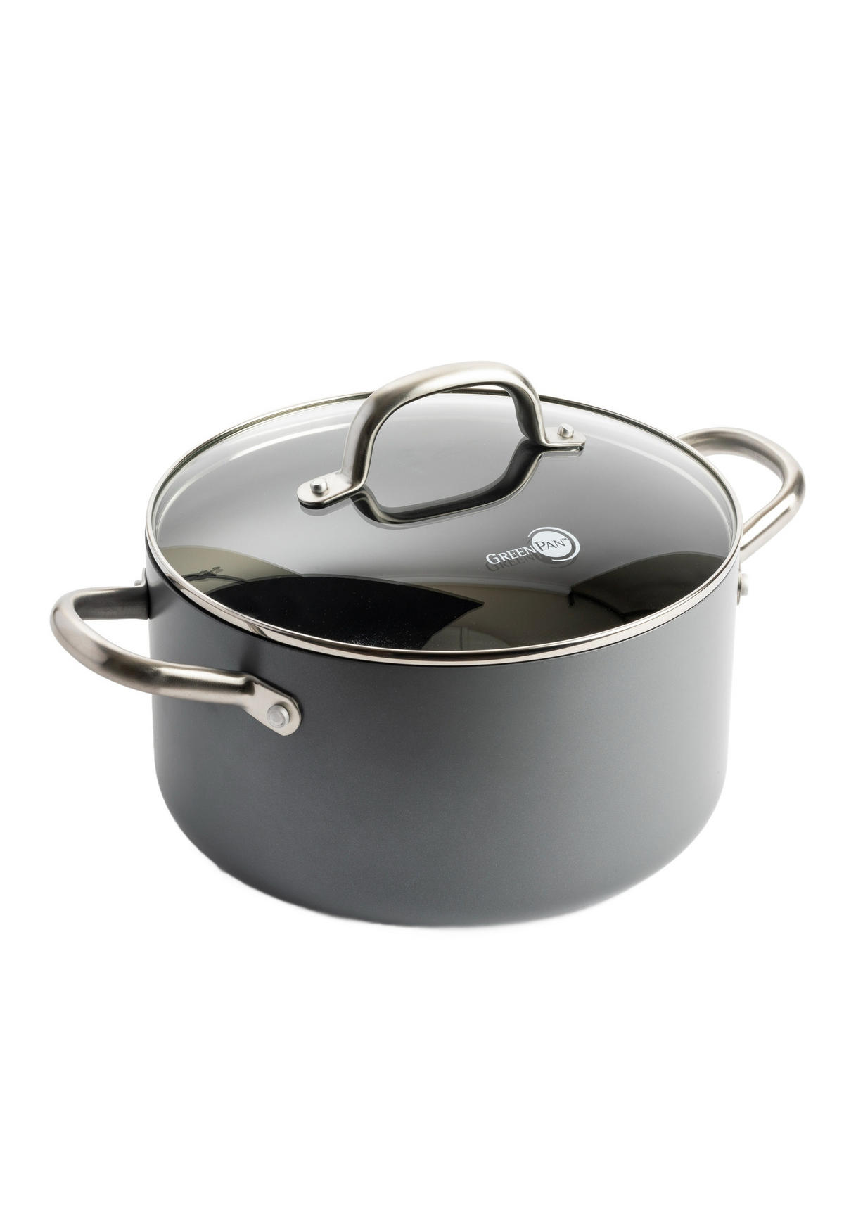 KOCHGESCHIRR-SET Mayflower Pro 13er Set - Grau, Metall - GreenPan
