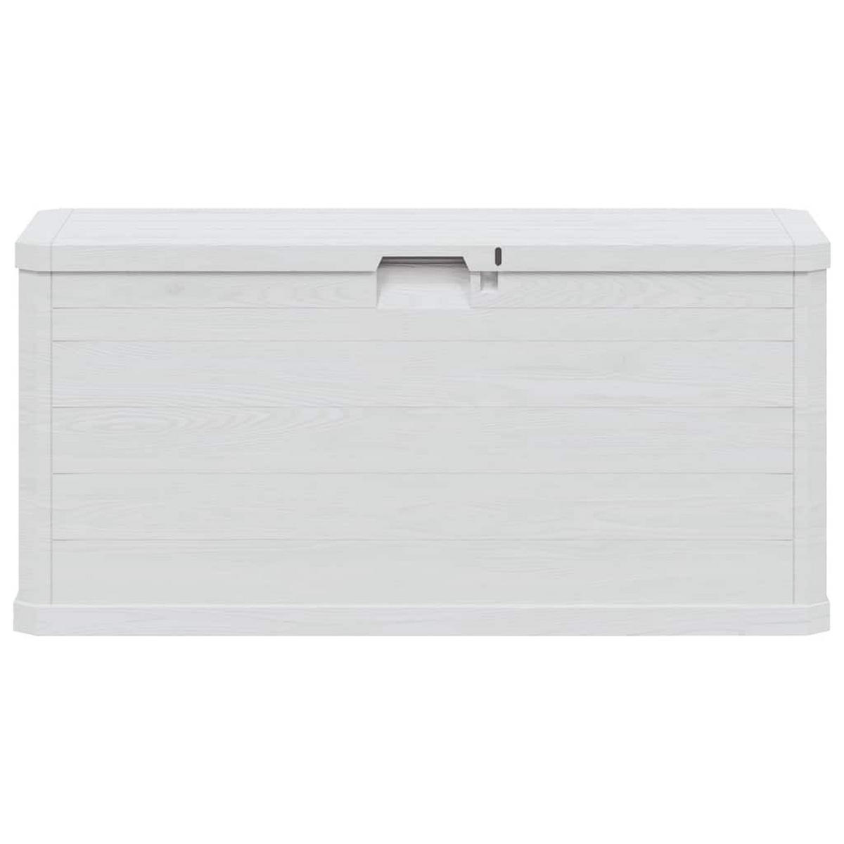 GARTEN-AUFBEWAHRUNGSBOX 280 L Hellgrau - Grau, Kunststoff (117/56/45cm) - vidaXL