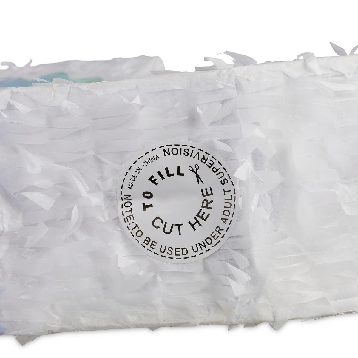 PINATA - Multicolor, Papier/Wellpappe (58/48/10cm) - Relaxdays