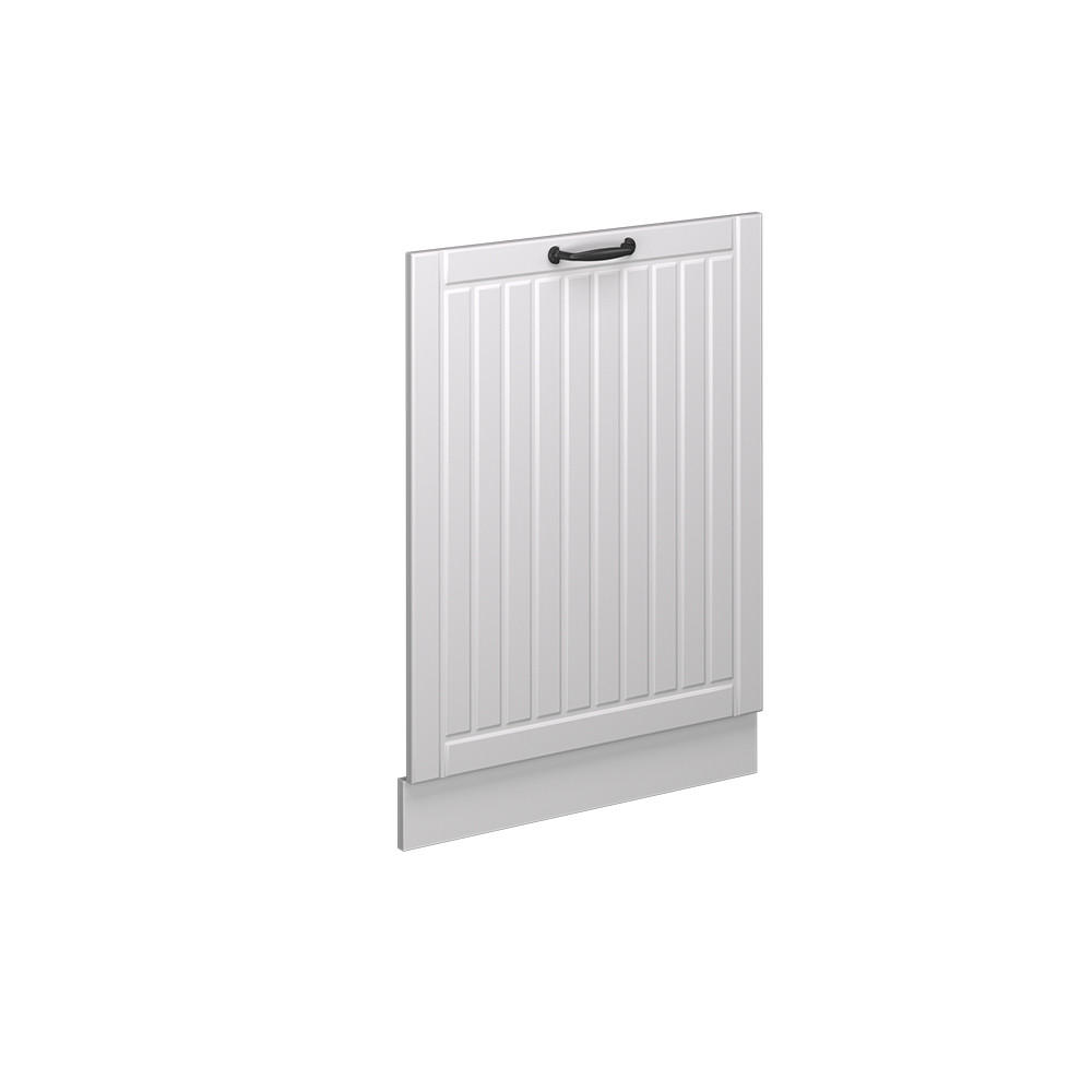 DISKMASKINENS FRONTPANEL Fame-Line Vitt hus på landet 60 cm utan bänkskiva Vit, Vit 81.8/60/1.6 cm