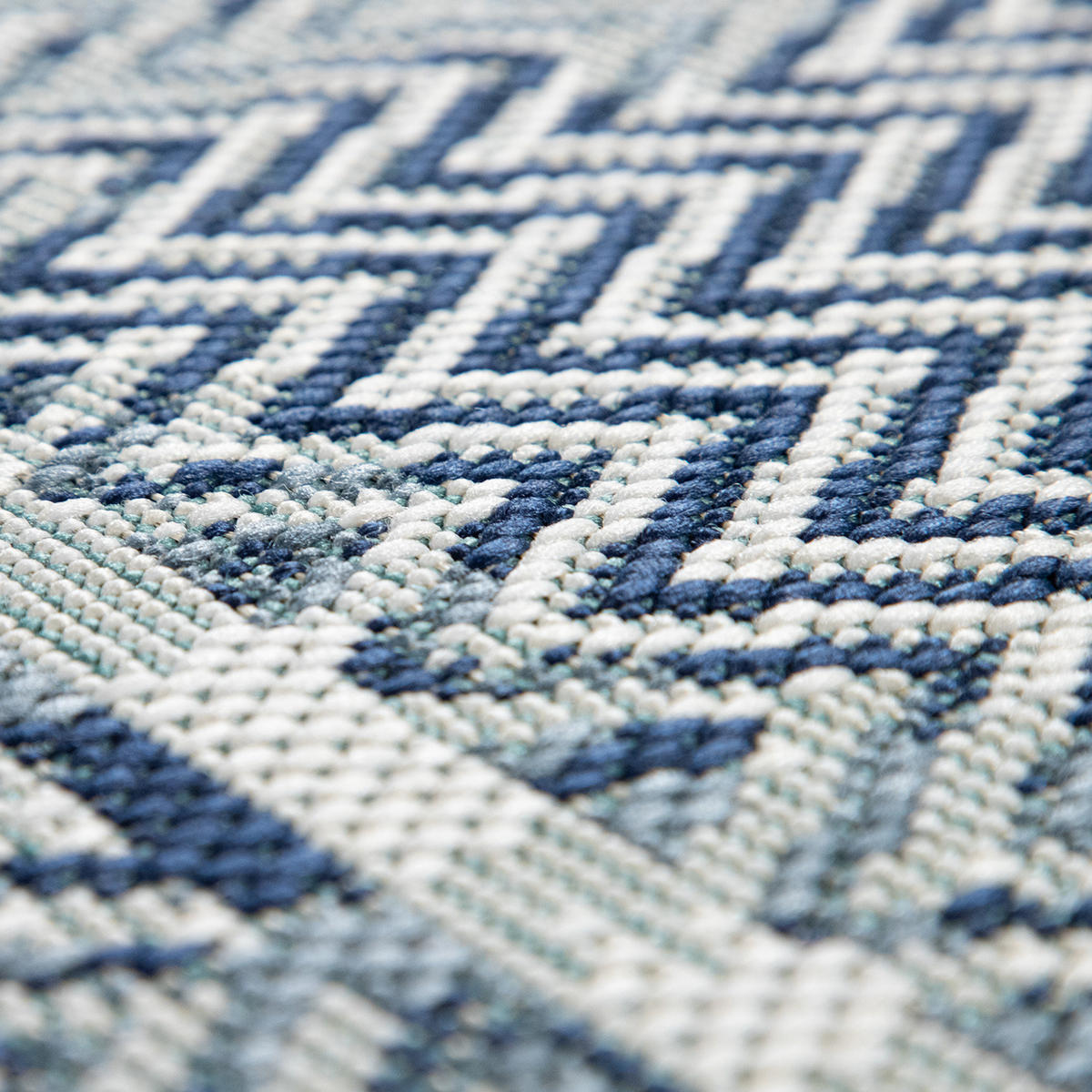 OUTDOORTEPPICH 160/230 cm Ostende 549 - Blau, Textil (160/230cm) - Paco Home