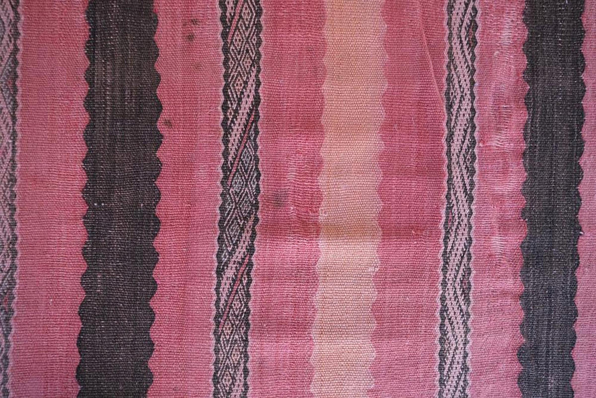 BERBERTEPPICH aus reiner Wolle 144x 253 cm - Pink, Naturmaterialien (144/253cm) - AFK Living