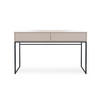 SCHMINKTISCH GENEVE 137/83/37 cm in Sandbeige - Beige, Holzwerkstoff (37/137/83cm) - Deine Möbel 24