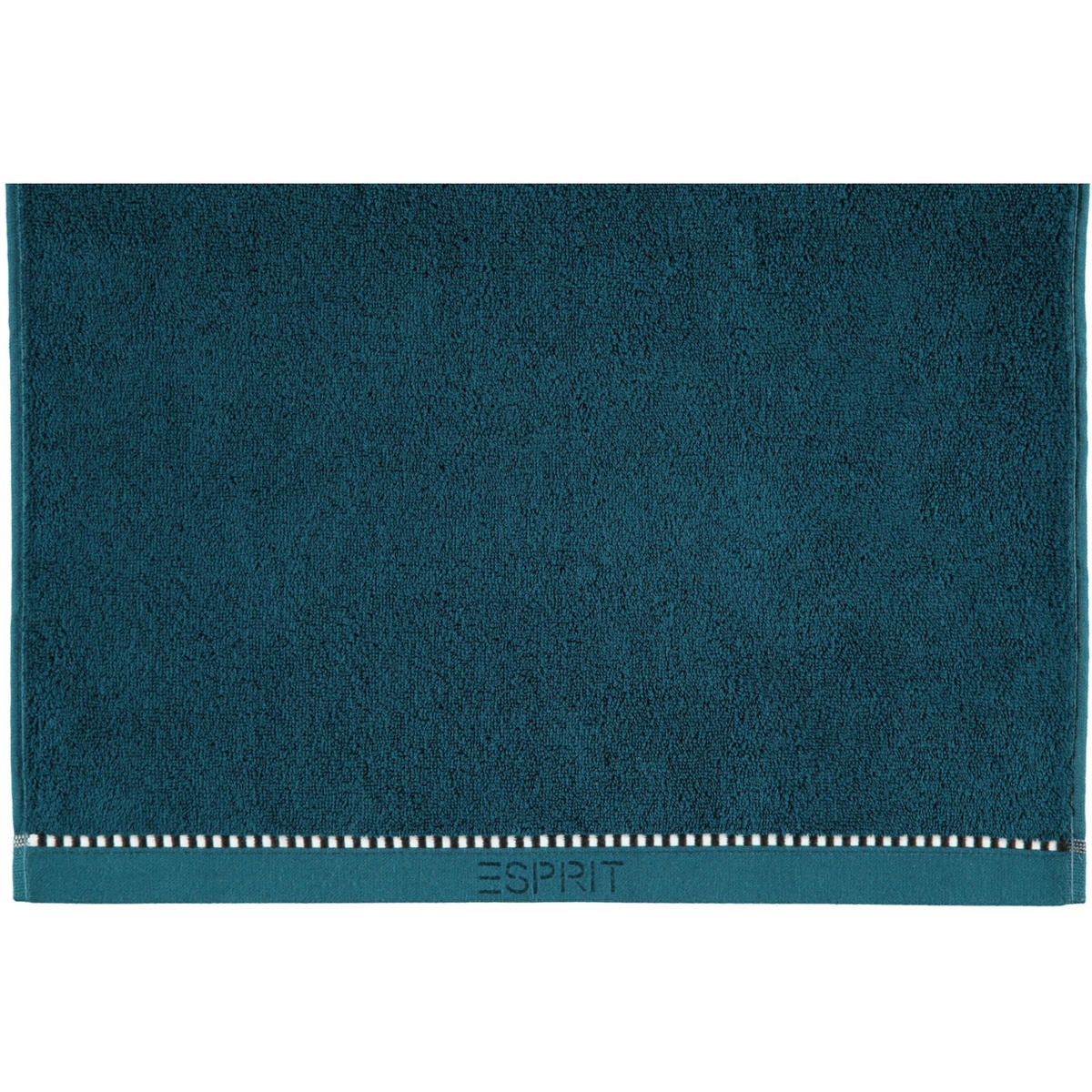 HANDTÜCHER BOX SOLID DARK PETROL - 586 - Grün, Textil (30/30cm) - Esprit