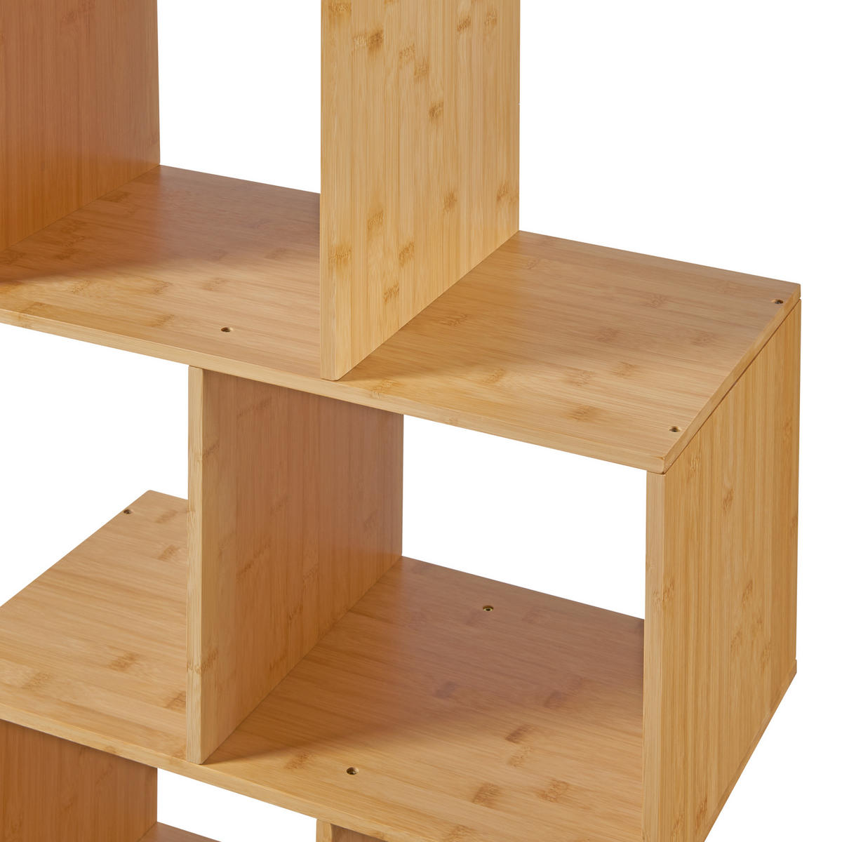 BÜCHERREGAL Gullspång - Naturfarben, Naturmaterialien (55/130/30cm) - [en.casa]