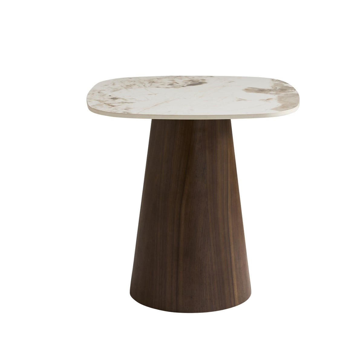 BEISTELLTISCH Keramik 58/50/50 cm - Braun, Keramik (58/50/50cm) - Signature