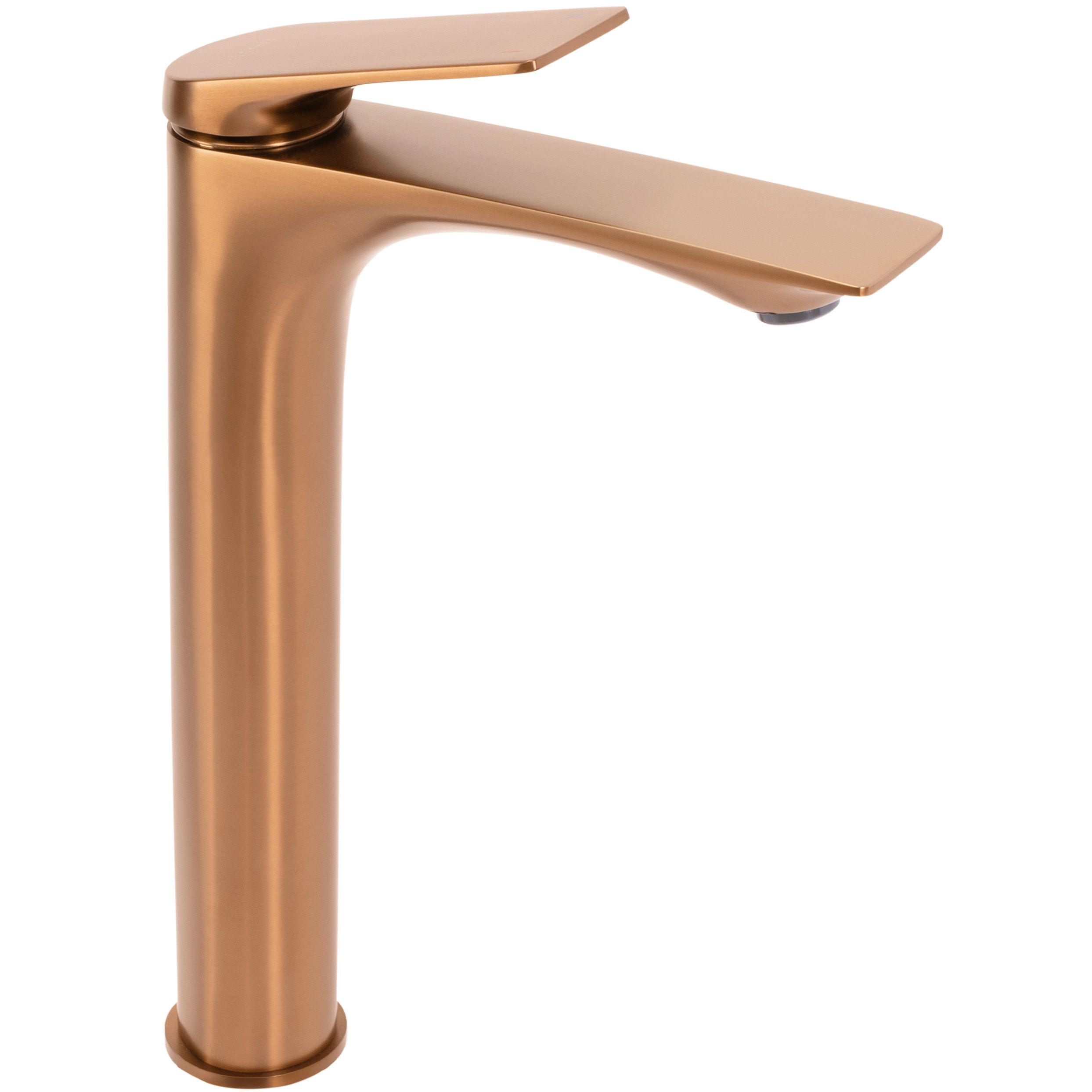 WASCHBECKENARMATUR Rea Avalon Copper Brush High - Kupferfarben, Metall (4.2/30.5/20cm) - REA