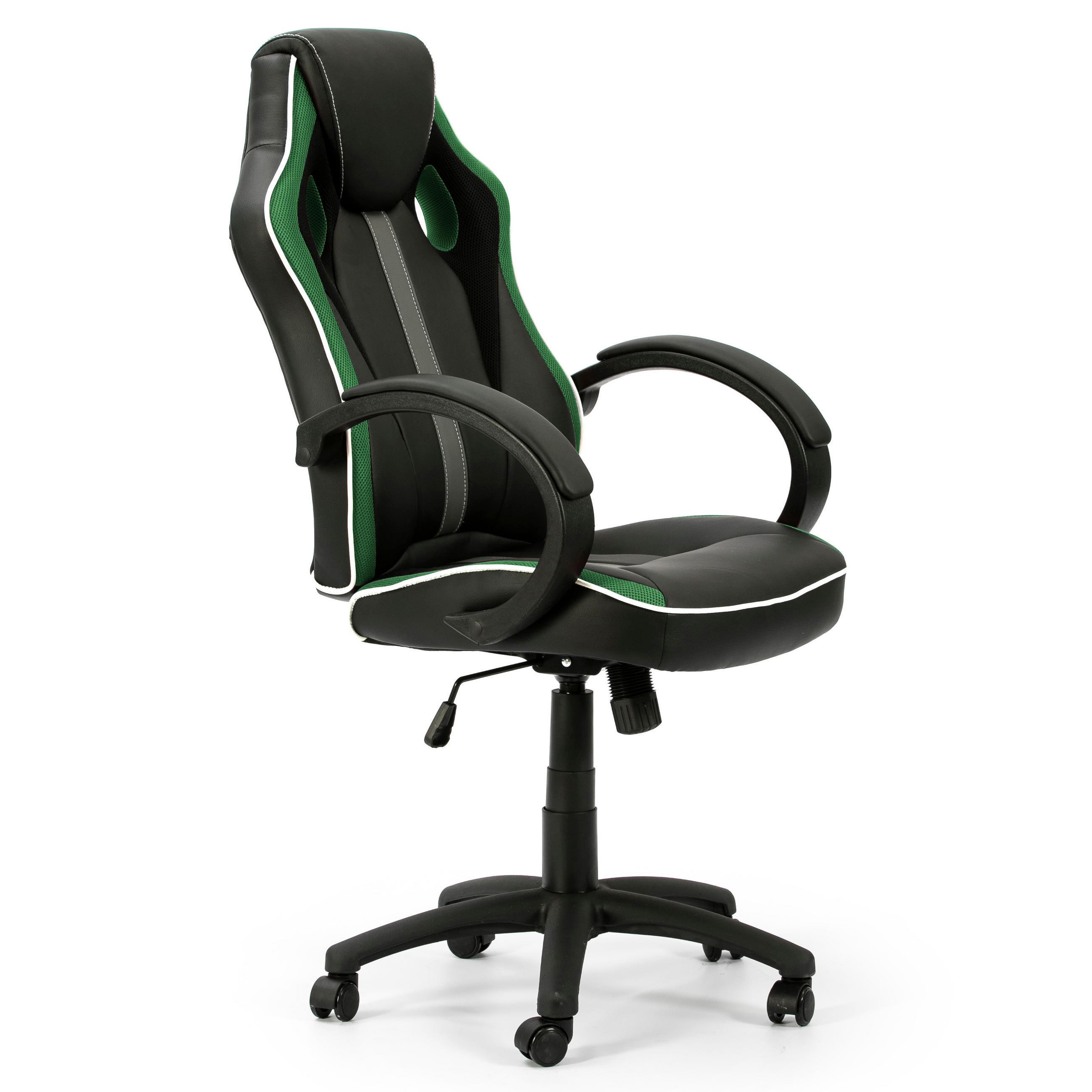 SCAUN rotativ Formula Negru/Verde