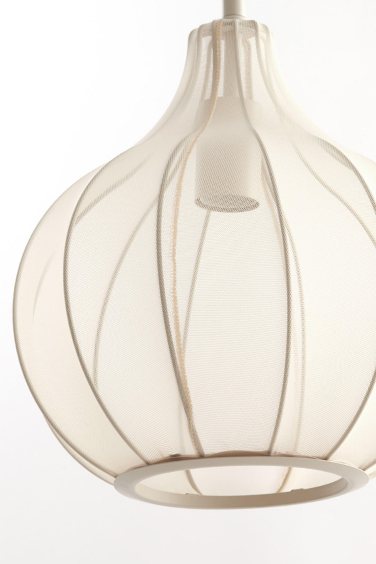 HÄNGELAMPE Elati Braun Ø29/31 cm - Braun, Textil (29/29/31cm) - Light & Living