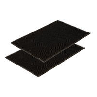 OUTDOOR FUßMATTE SEASON 2ER SET - Schwarz, Textil (40/60cm) - Astra