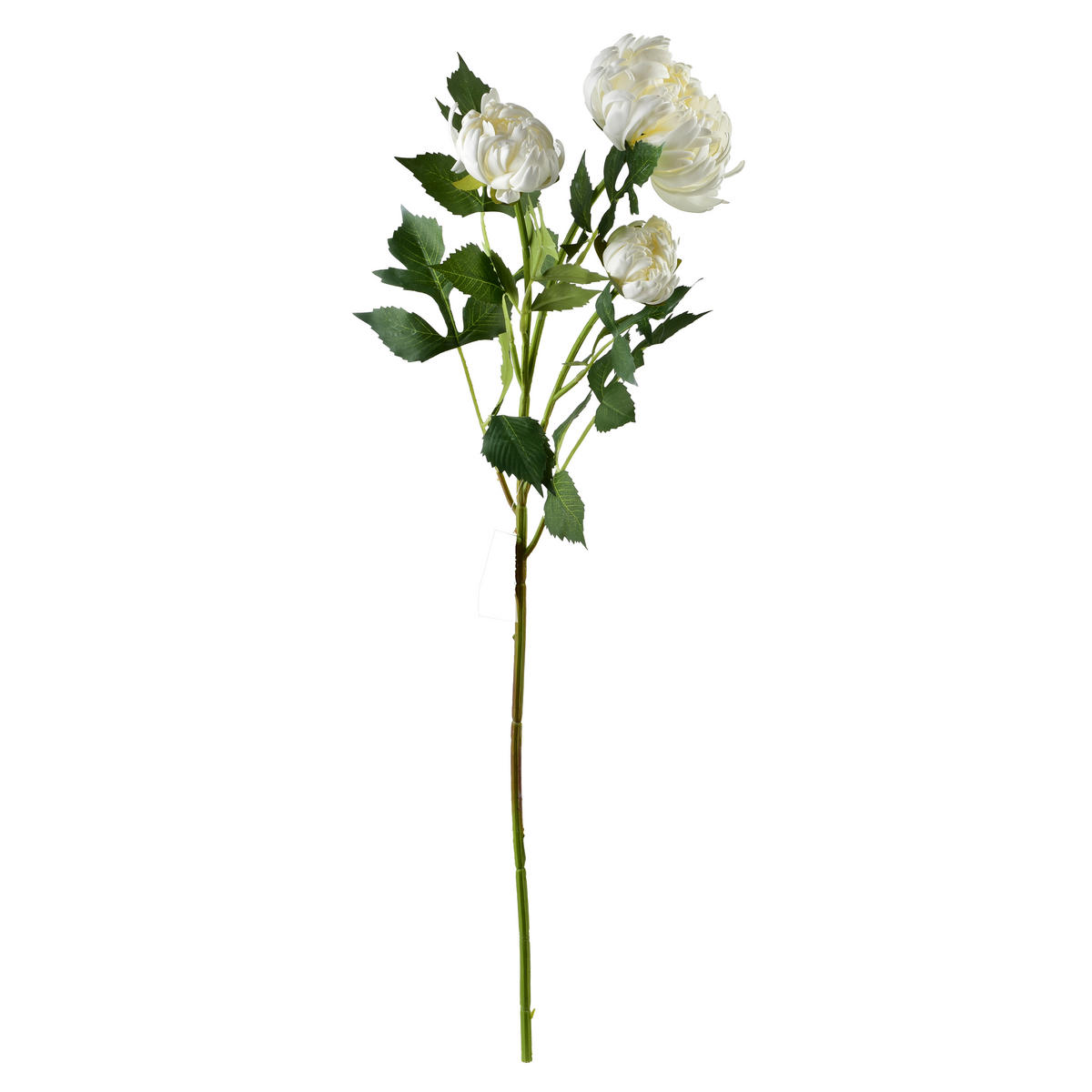 UMĚLÁ CHRYZANTÉMA Viridis, 3 ks, 70 cm - zelená barva, plast (70cm) - Mondex