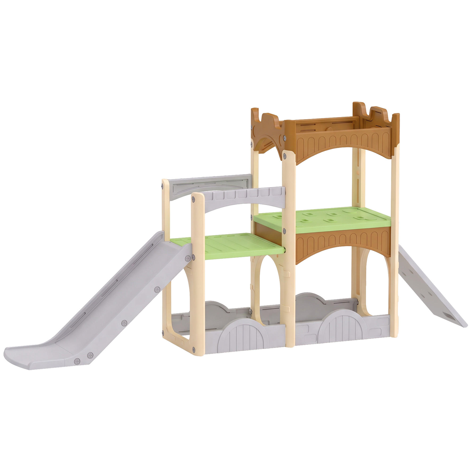 Aiyaplay Kinderrutsche Mehrfarbig 53x120x248 cm