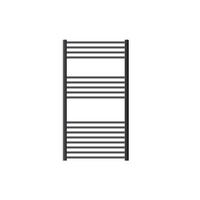 BADHEIZKÖRPER Sahara 750x1200 mm Anthrazit gerade mit Seitenanschluss - Anthrazit, Metall (75/120/5cm) - LuxeBath