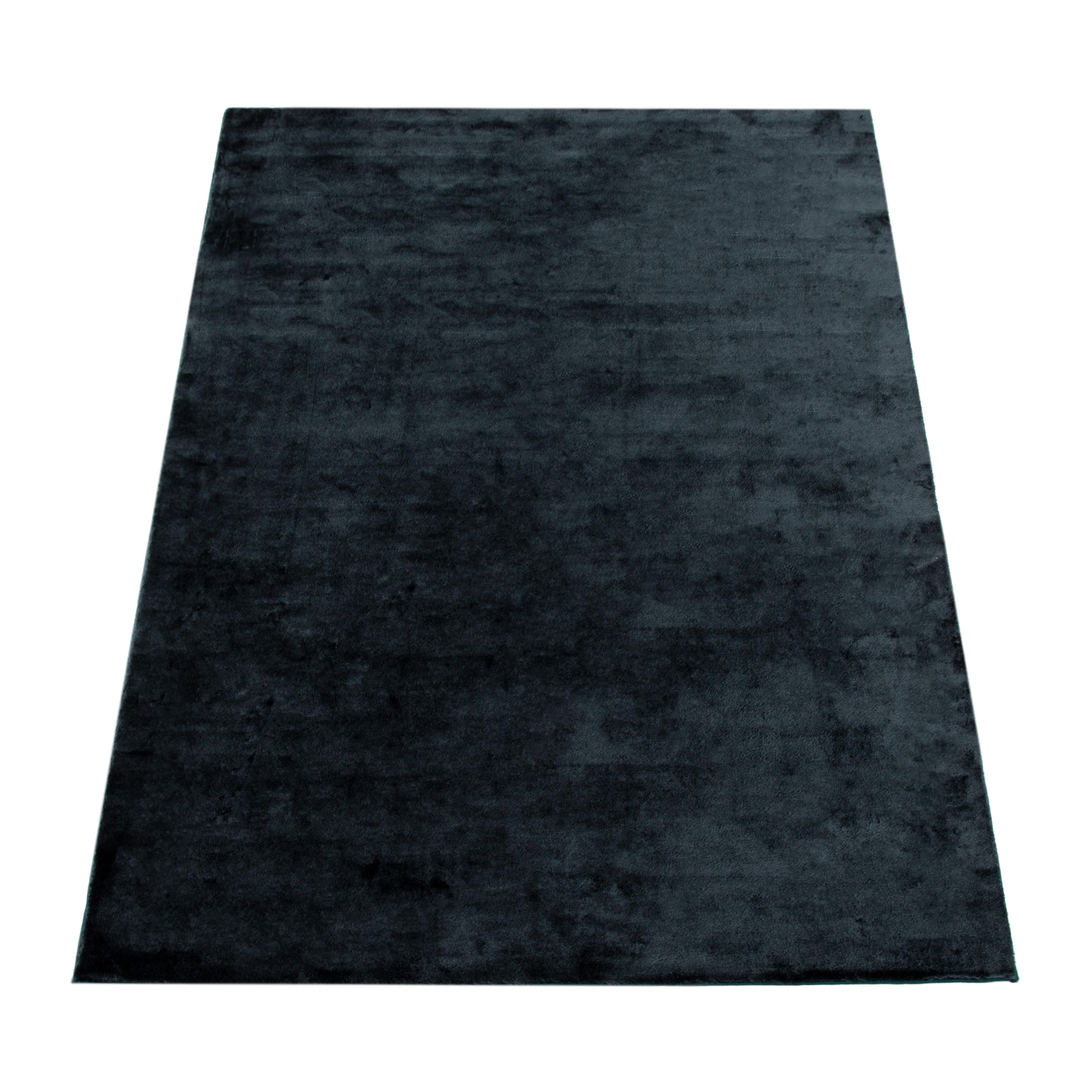 Paco Home Kurzflorteppich Dunkelblau 120x160 cm