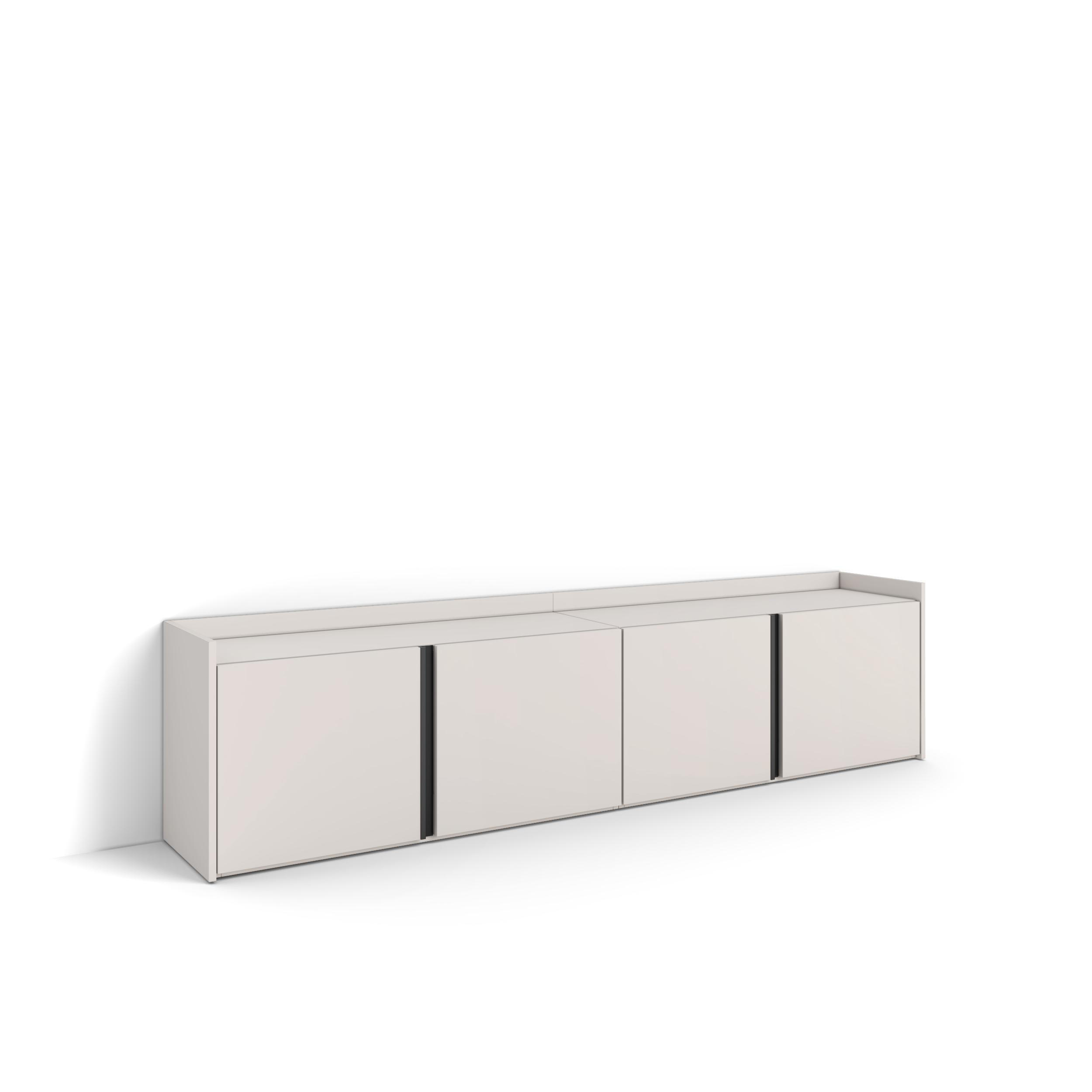 Skraut Home Lowboard, Beige 207x50x35 cm