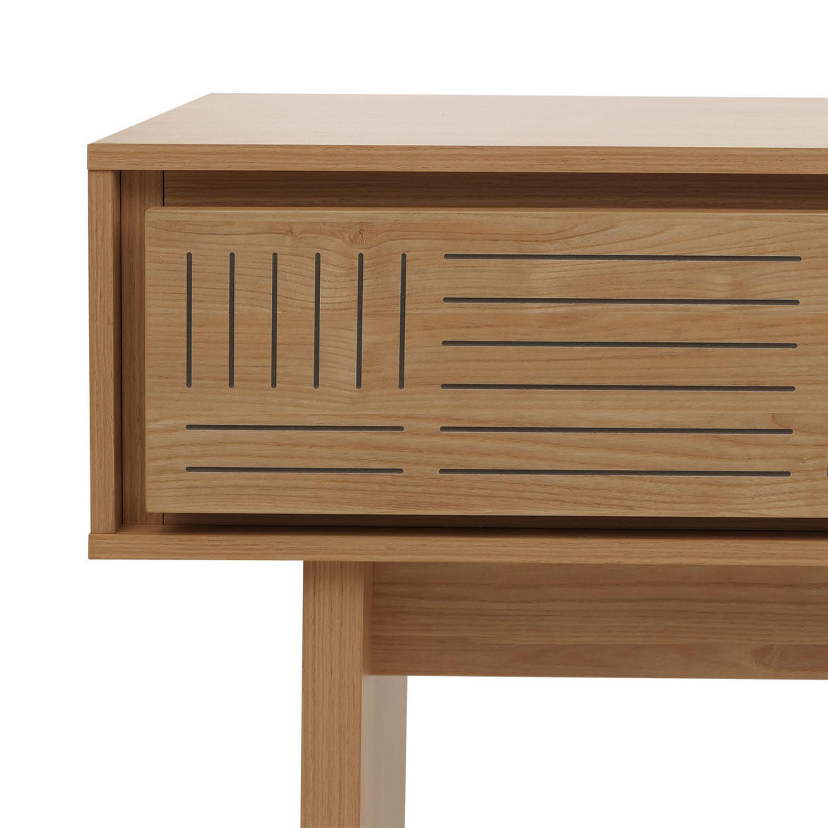 KONSOLENTISCH eckig Beige - Beige, Holz (41/110/86cm) - MCW