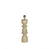 TISCHLAMPE Elaine Beige 14/14/50cm - Beige, Holz (14/14/50cm) - PTMD Collection