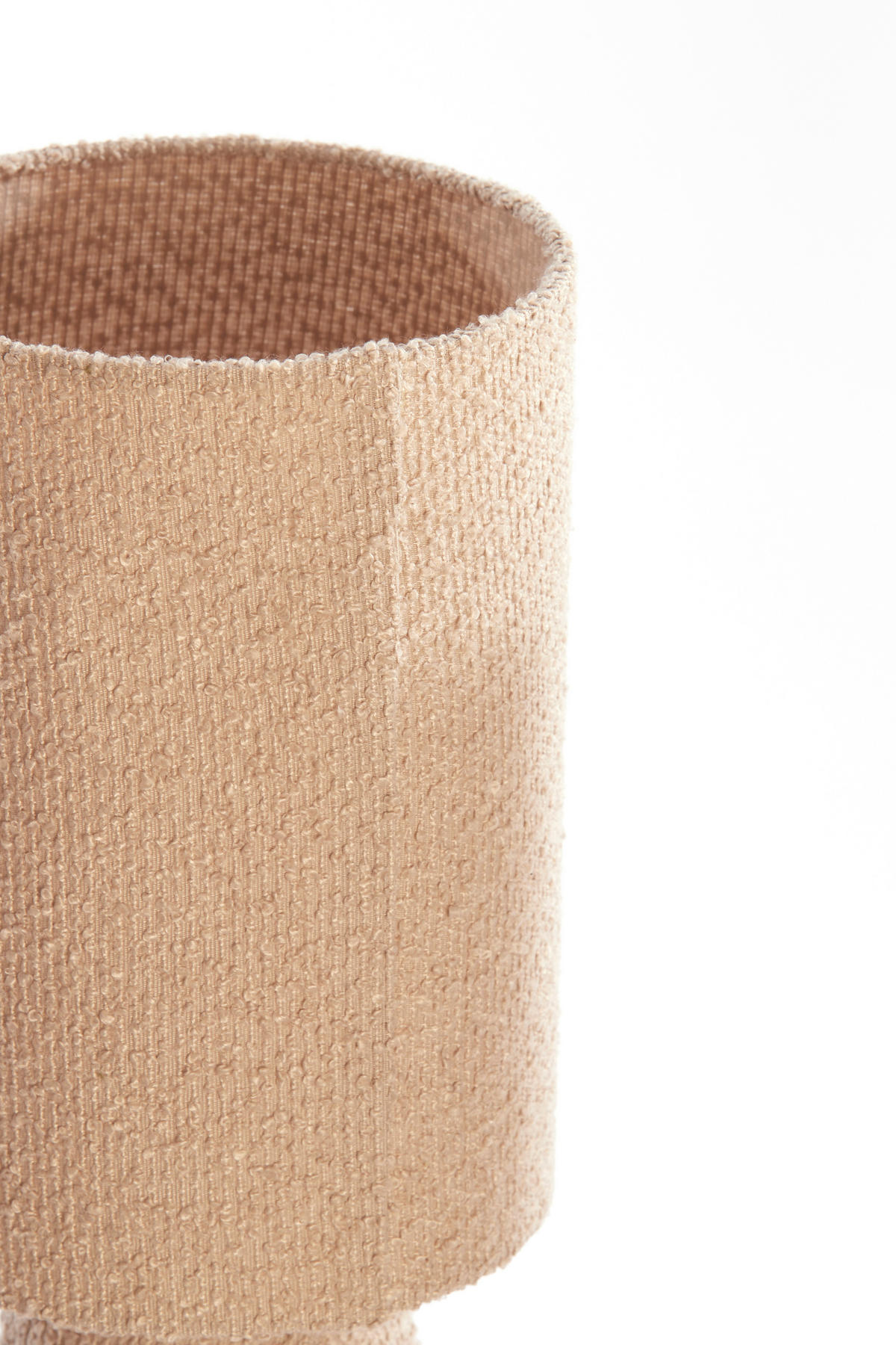 TISCHLAMPE Mikkel Braun Ø20/58 cm - Braun, Textil (20/20/57.5cm) - Light & Living