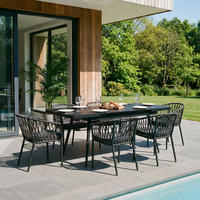 GARTENMÖBEL SET SUNNY - Grau, Metall - IDIMEX