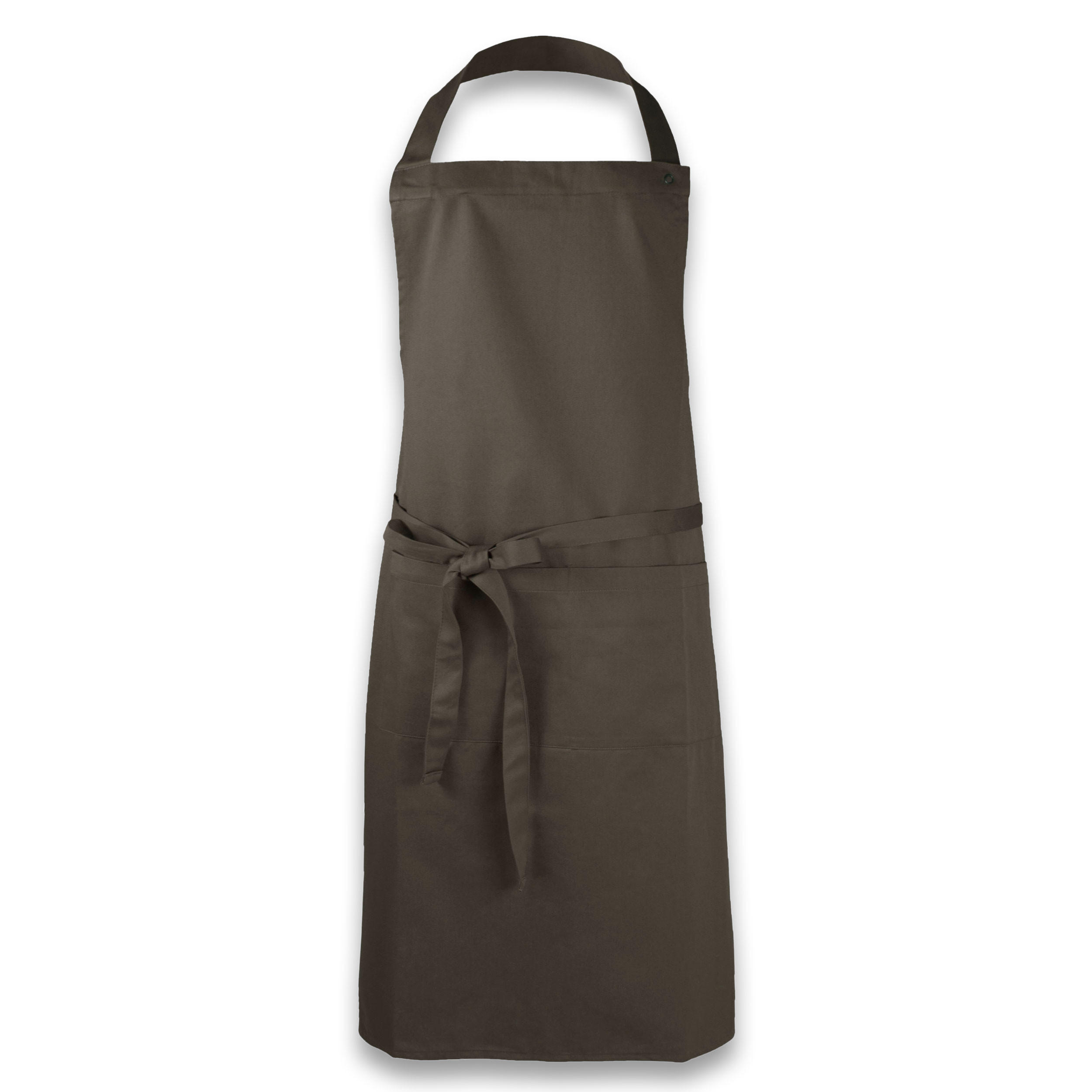 SCHÜRZE , 75x100 cm, 100% Baumwolle - Braun, Textil (75/100cm) - Zollner