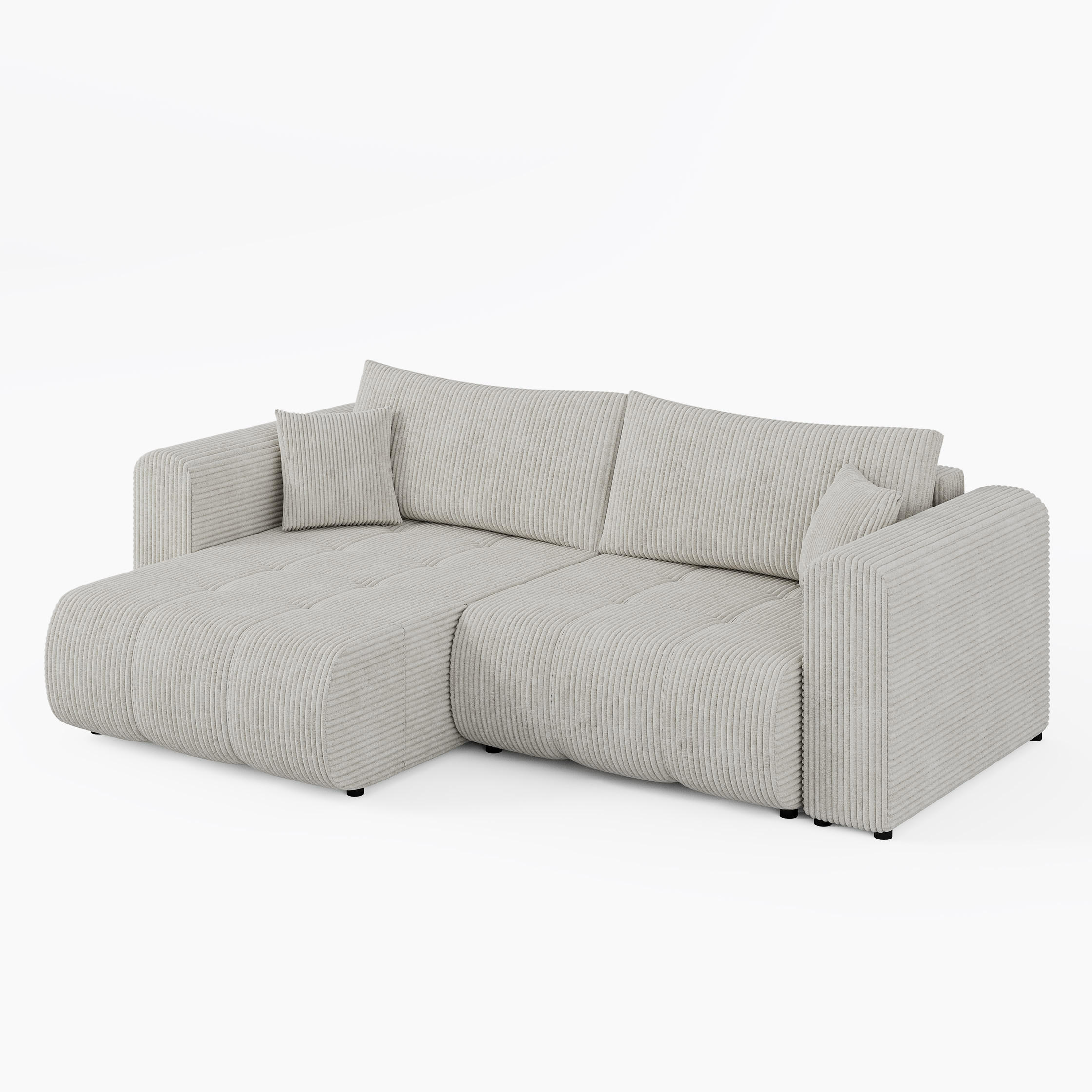 Barchello Ecksofa Creme 255x160 cm
