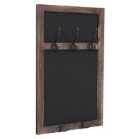WANDGARDEROBE MIT KREIDETAFEL Dunkelbraun - Dunkelbraun, Holz (34/55/7cm) - MCW