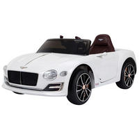 KINDER ELEKTROAUTO, Weiß, Metall+ Kunststoff - Weiß, Metall (108/60/43cm) - HOMCOM