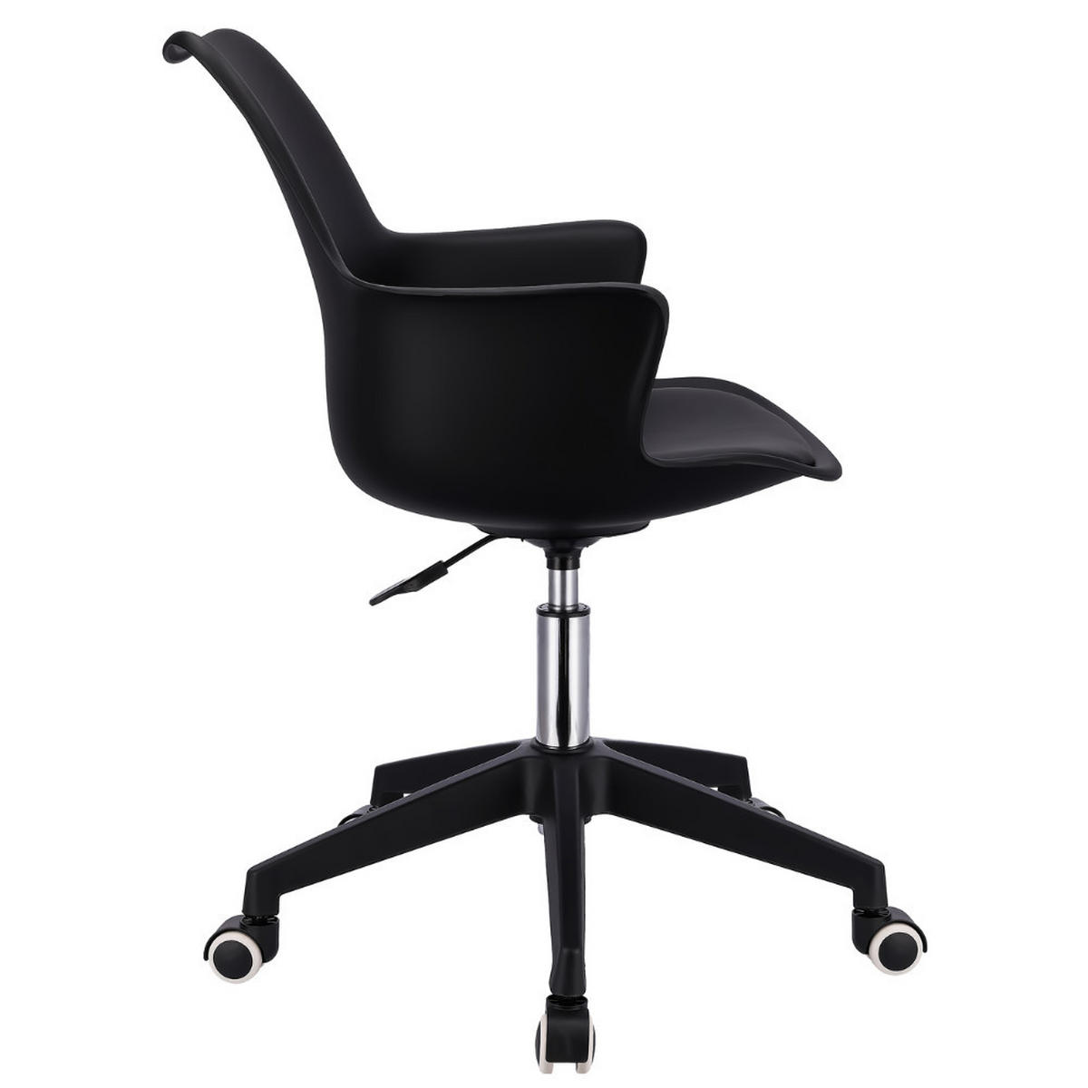 DREHSTUHL Inez - schwarz - Schwarz, Kunststoff (63/95/60cm) - JuMi