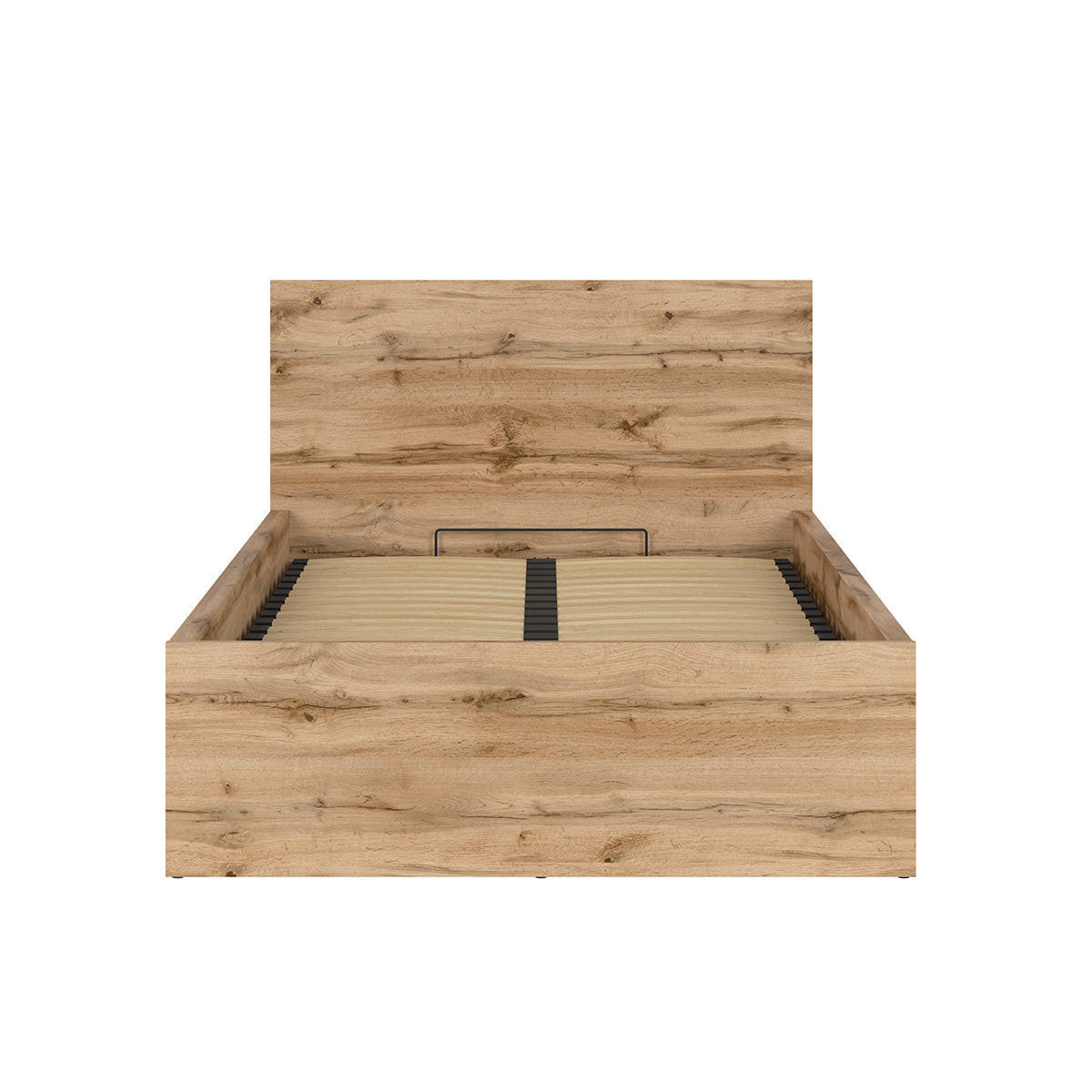 BOXSPRING POSTELJA 120/200 Edwin Les - rjava, leseni material (120/200cm) - Petits-meubles