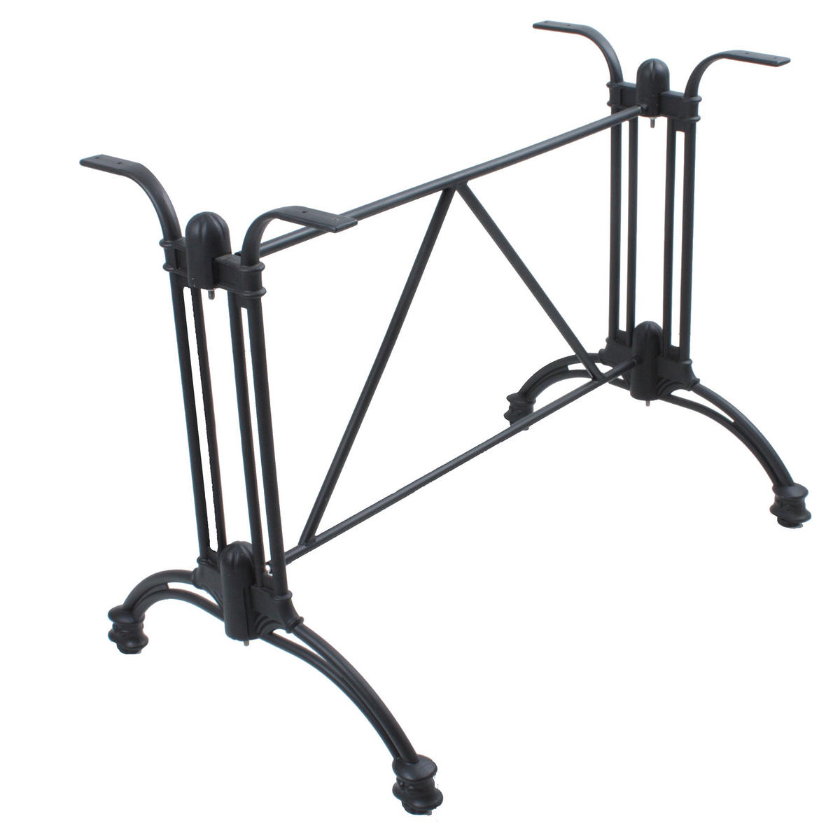 BISTROTISCH Joana 110x70cm Rechteckig Hellbraun Holz Cafétisch - Hellbraun, Holz (110/70/66cm) - DELUKE