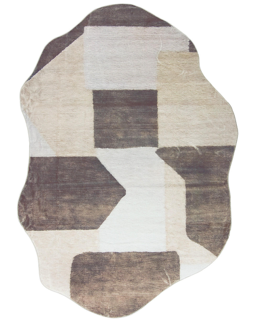 TEPPICH Beige Weiß Braun - 200 x 300 cm - Beige/Weiß, Textil (200/300cm) - Mazovia