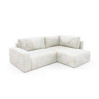 ECKSOFA Angela 4 Sitzplätze Weiß - Weiß, Holz (245/182cm) - Petits-meubles