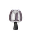 TISCHLAMPE Maysony Grau Ø40/59 cm - Grau, Glas (40/40/59cm) - Light & Living