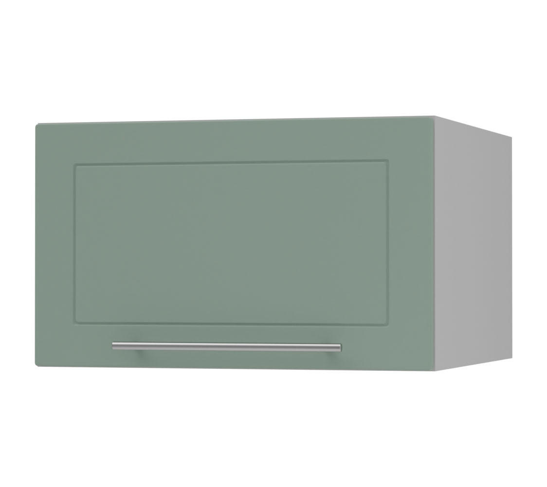 Feldmann-Wohnen Klapphängeschrank Mintgrün, Grau 60x36x59 cm
