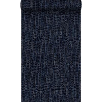 TAPETE Federn 53 cm x 10.05 m - Blau, Papier (53/1000cm) - Origin Wallcoverings
