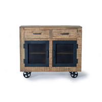 SIDEBOARD aus Mangoholz - Braun, Holz (38/85/100cm) - Giner y Colomer