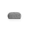 POUF Martina aus Cord hellgrau - Hellgrau, Textil (106/44/106cm) - Micadoni
