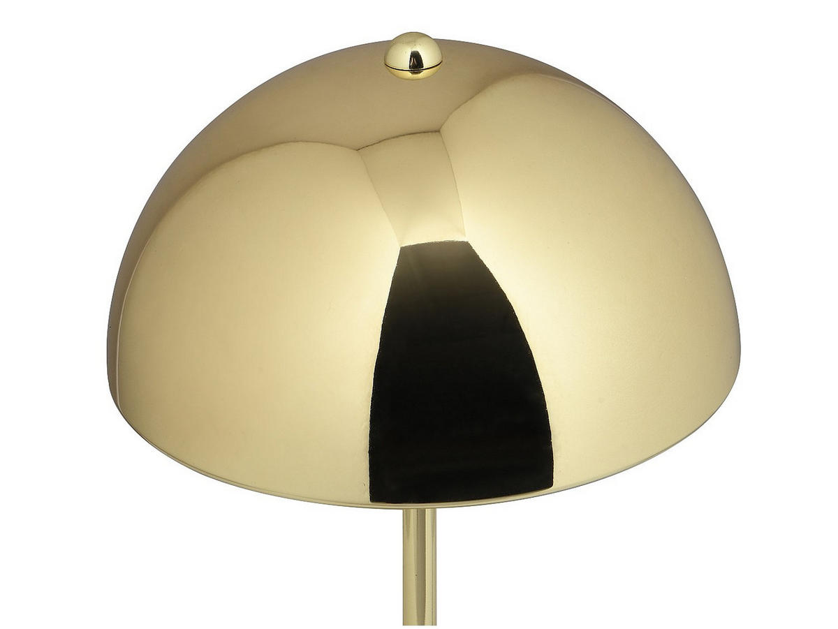 TISCHLAMPE - 20 cm x 20 cm - Metall - Goldfarben - ONTARIO - Goldfarben, Metall (20/20/30cm) - Vente-Unique