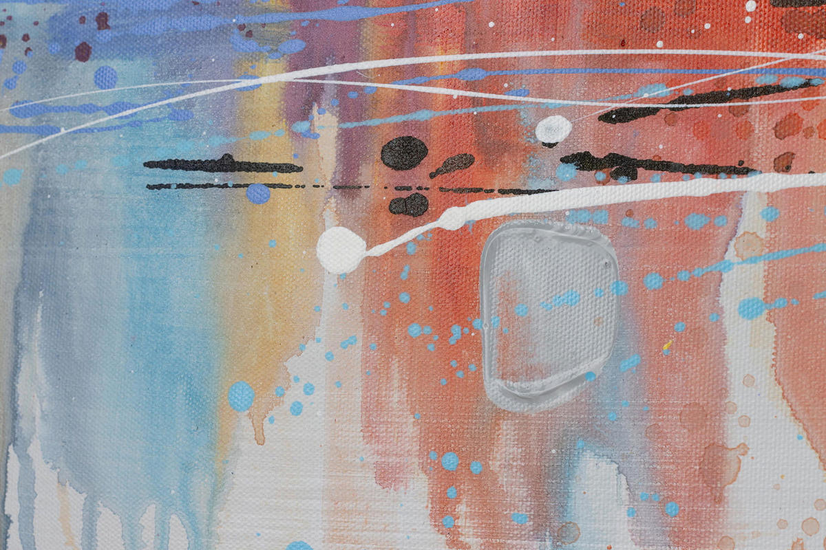 ACRYLBILD HANDGEMALT 120/60 cm - Multicolor, Holz/Textil (120/60cm) - KUNSTLOFT