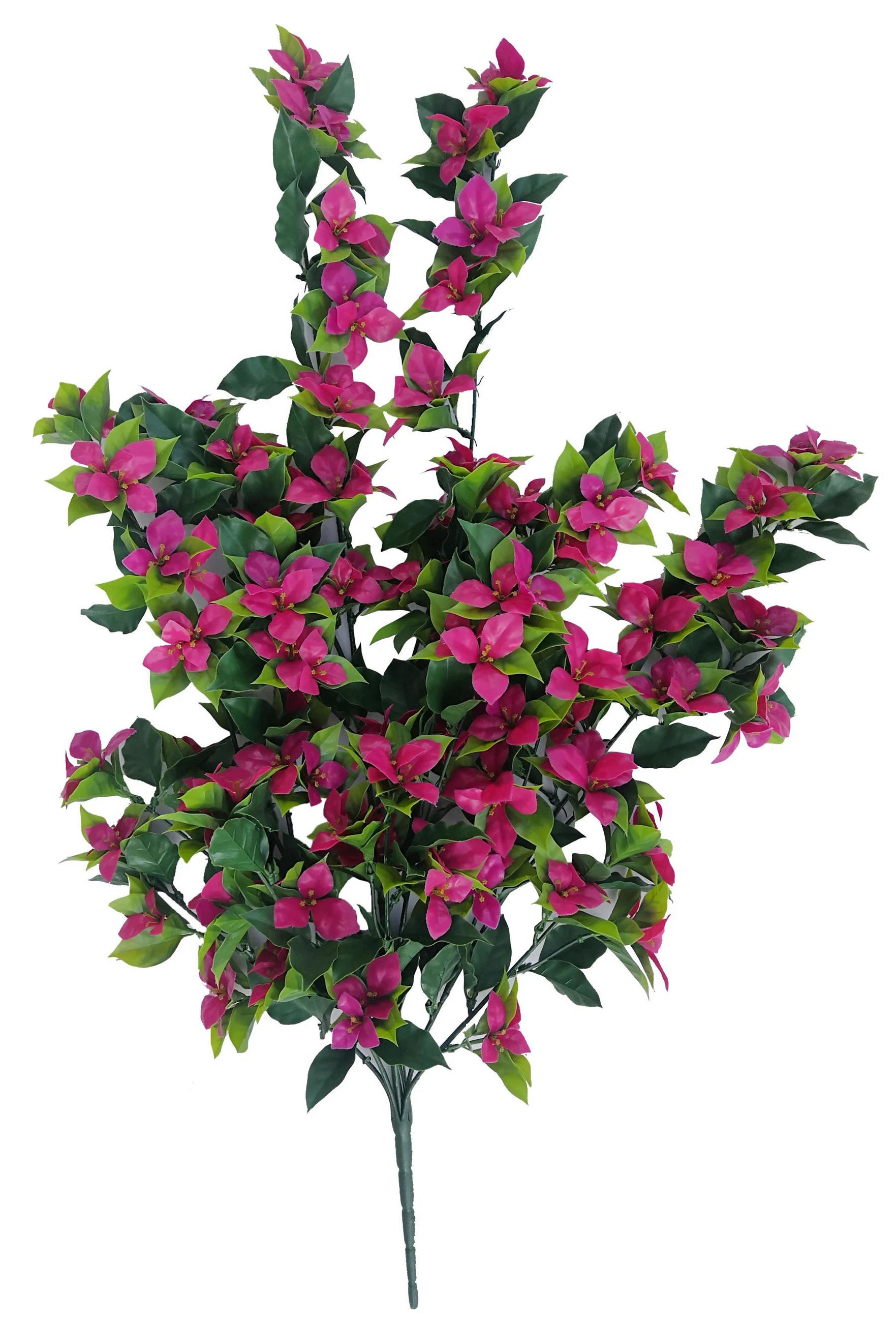 KUNSTPFLANZE Künstliche Hänge-Bougainvillea - Selly 90 cm pink - Lila, Kunststoff (90cm) - aplanta