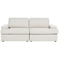 3-SITZER-SOFA hellbeige Alla - Beige, Textil (208/86/112cm) - Beliani