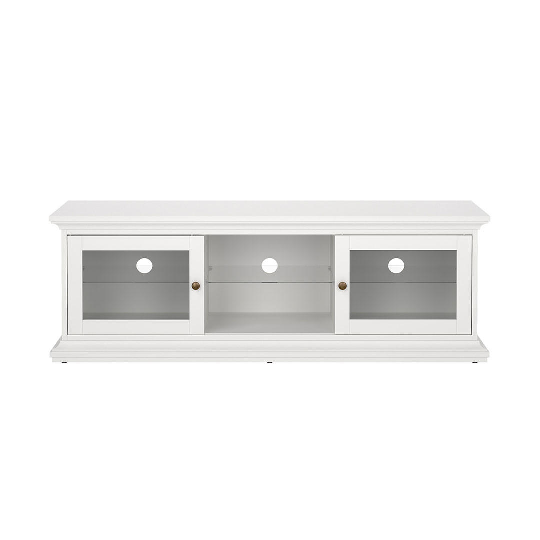 TV-ELEMENT Venedig Weiß 150/42/51 cm - Weiß, Holzwerkstoff (150/51/42cm) - ebuy24