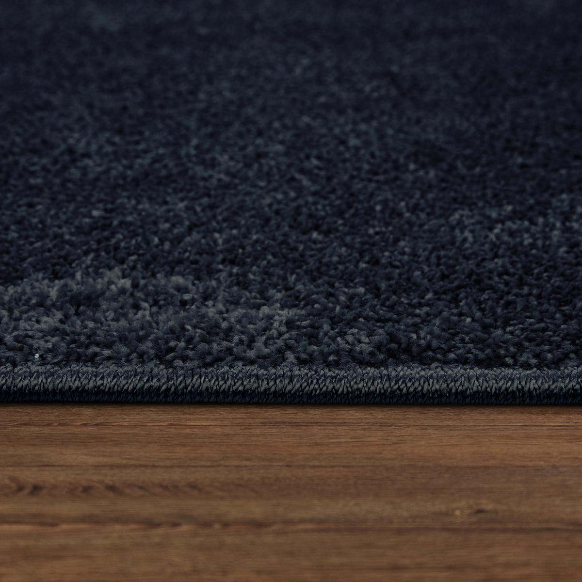 FLACHWEBETEPPICH Navy 140 x 200 cm - Blau, Kunststoff (140/200cm) - TT Home